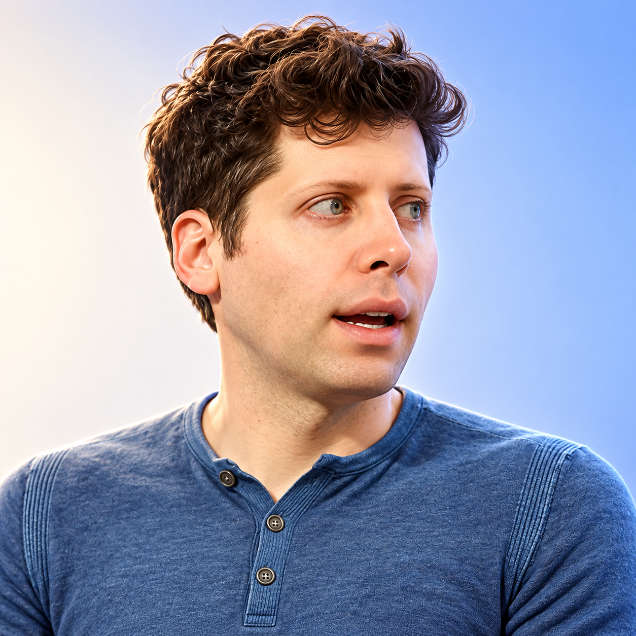 Sam Altman 立體風格人物卡